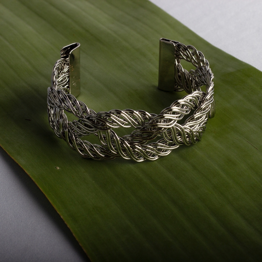 Bracelete Fios Prata karol