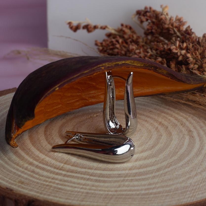 Brinco Argola Alongada Manuella