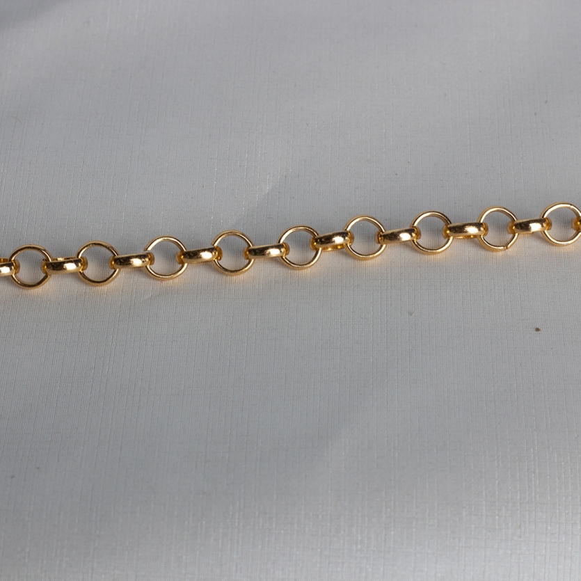 Pulseira Elo Português Dourado