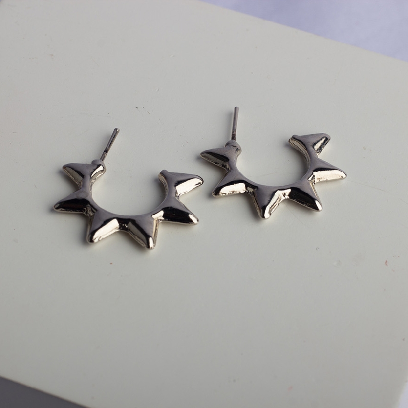 Brinco Spike Prata Catarina