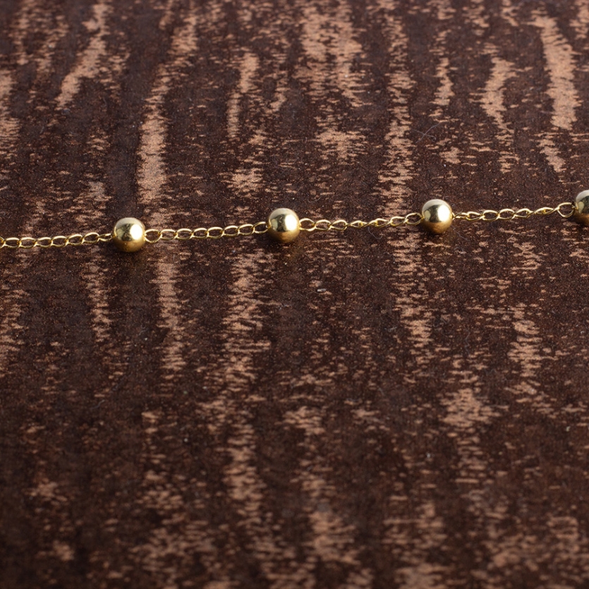 Pulseira Esferas Dourada Cristina