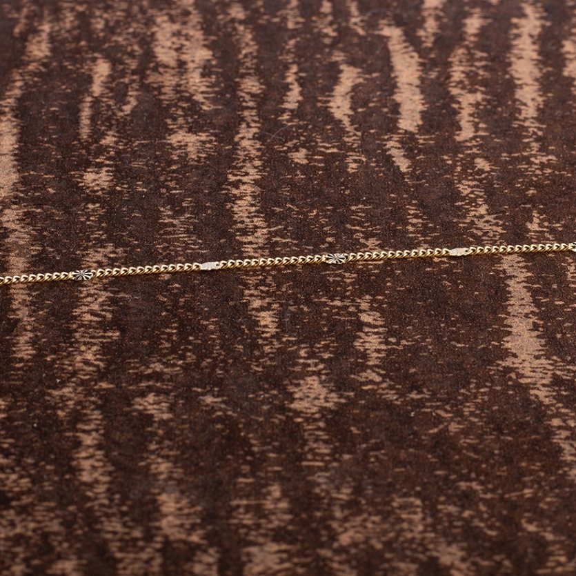 Pulseira Medalhinhas Marteladas Dourada Luzia