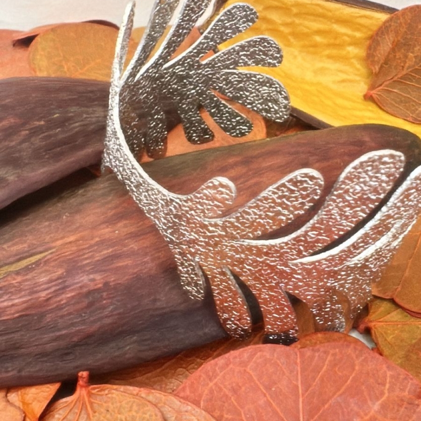 Bracelete Escovado Prata